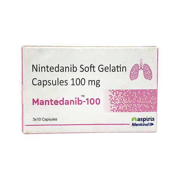MANTEDANIB 100 Capsule 10's