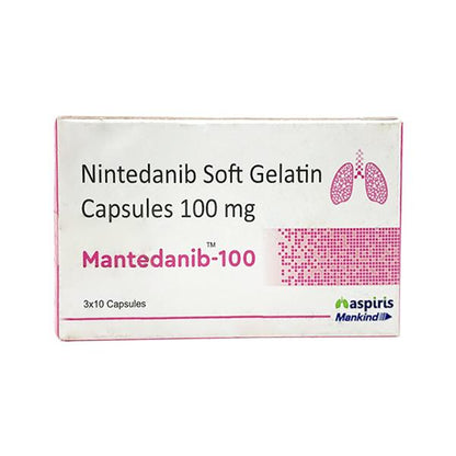 MANTEDANIB 100 Capsule 10's