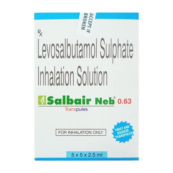 Salbair Neb 0.63mg Transpule 5X2.5ml