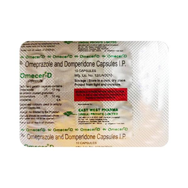 Omecer D Capsule 10'S