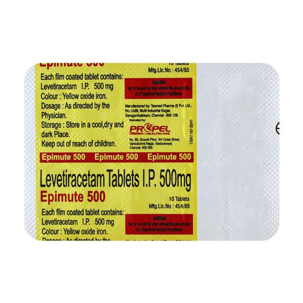 EPIMUTE 500 Tablet 10's
