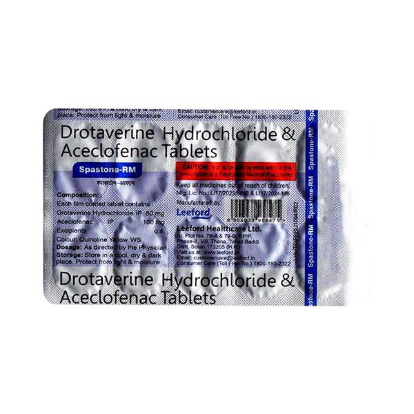 SPASTONE RM Tablet 10's