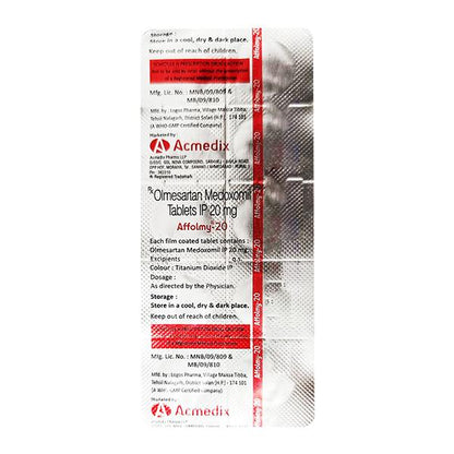 AFFOLMY 20 Tablet 10's