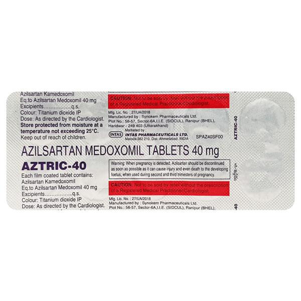 Aztric 40mg Tablet 10'S