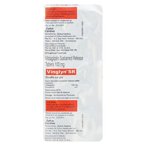 VINGLYN SR 100 Tablet 10's
