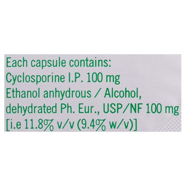 Sandimmun Neoral 100mg Capsule 5'S