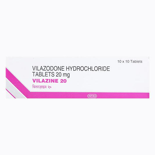 Vilazine 20mg Tablet 10'S
