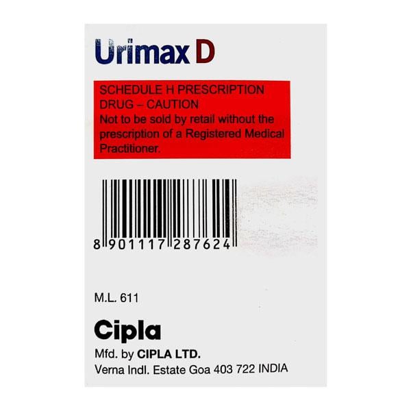 URIMAX D Tablet 30's