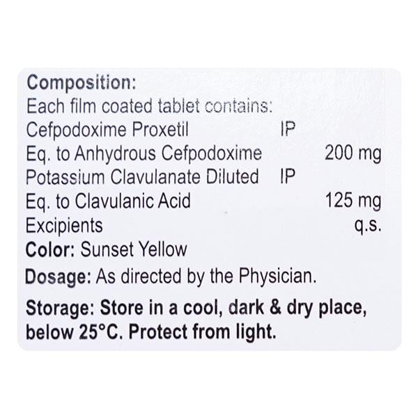 FUSOCEFF CV Tablet 10's