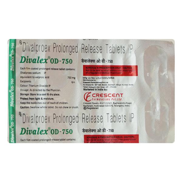 DIVALEX OD 750 Tablet 10's