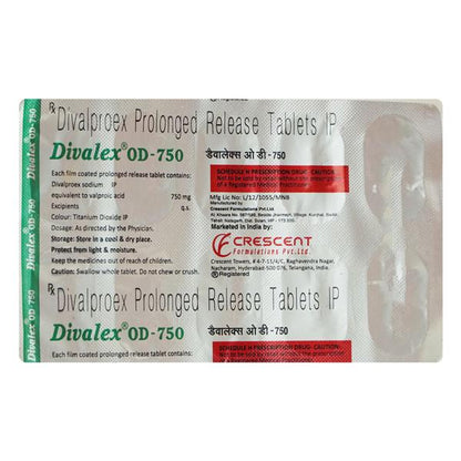 DIVALEX OD 750 Tablet 10's