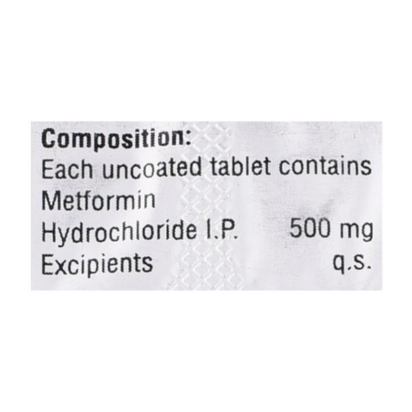 Xmet 500mg Tablet 15'S