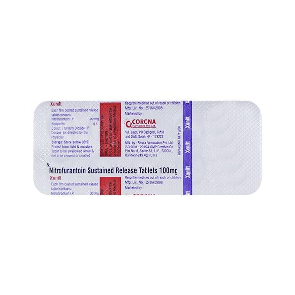 Xonift 100mg Tablet 10'S