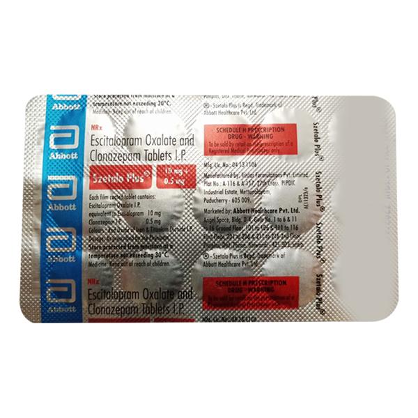 Szetalo Plus Tablet 10'S