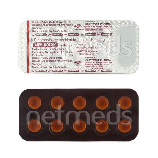 Arminol 20mg Tablet 10'S