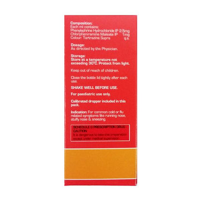 COLDOVER JR SUGAR FREE MANGO FLAVOUR Oral Drops 15ml