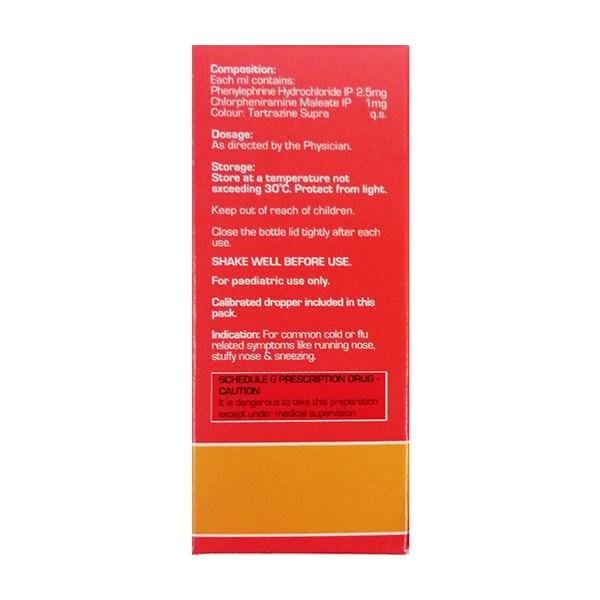 COLDOVER JR SUGAR FREE MANGO FLAVOUR Oral Drops 15ml