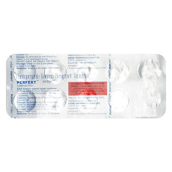 Perfekt 40mg Tablet 10'S