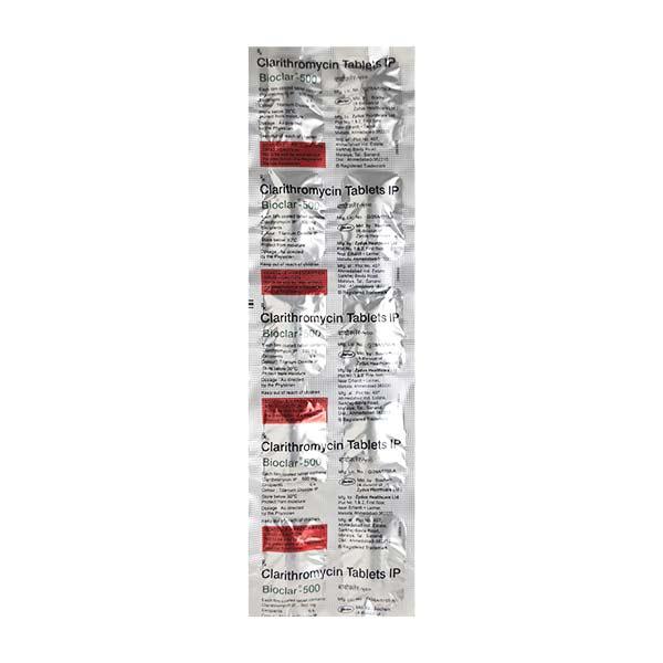 Bioclar 500Mg Tablet 10's