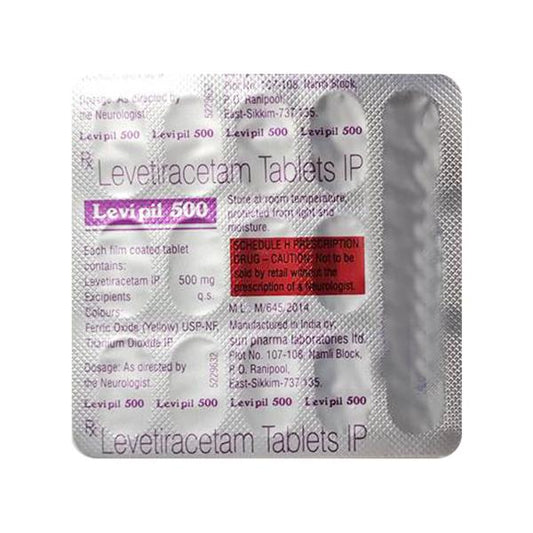 LEVIPIL 500 Tablet 15's