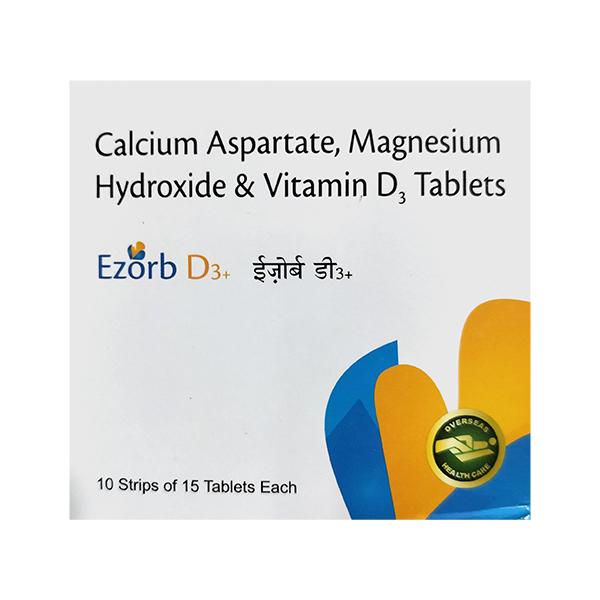 EZORB D3+ Tablet 15's