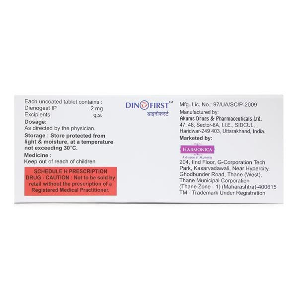 Dinofirst 2Mg Tablet 14's