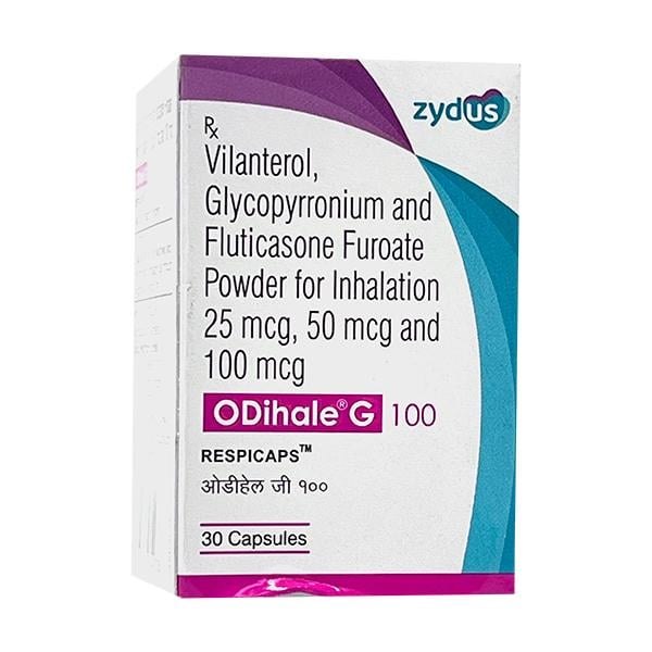 ODIHALE G 100 Respicap 30's