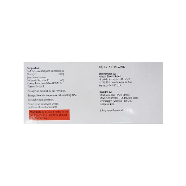 MSN MIRABIG S 50 Tablet 10's