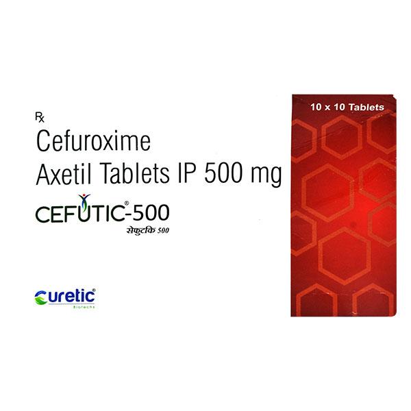 CEFUTIC 500 Tablet 10's