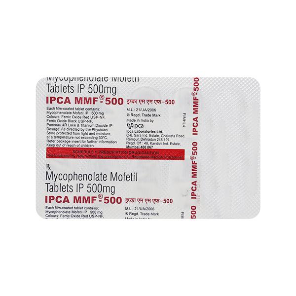 IPCA MMF 500 Tablet 10's