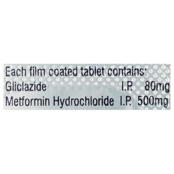 DIACLIDE M 80 Tablet 10's