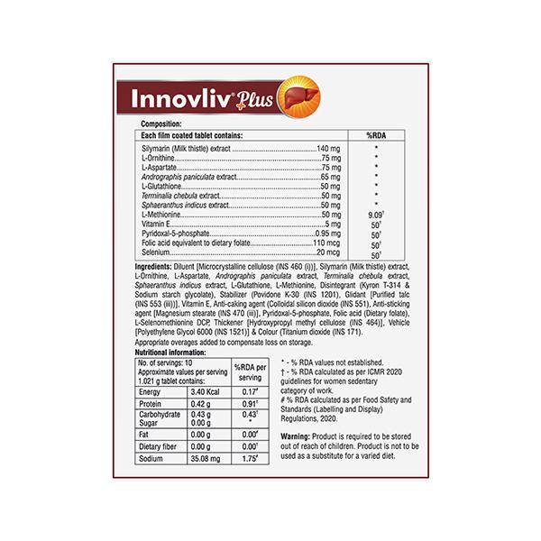 INNOVLIV PLUS Tablet 10's