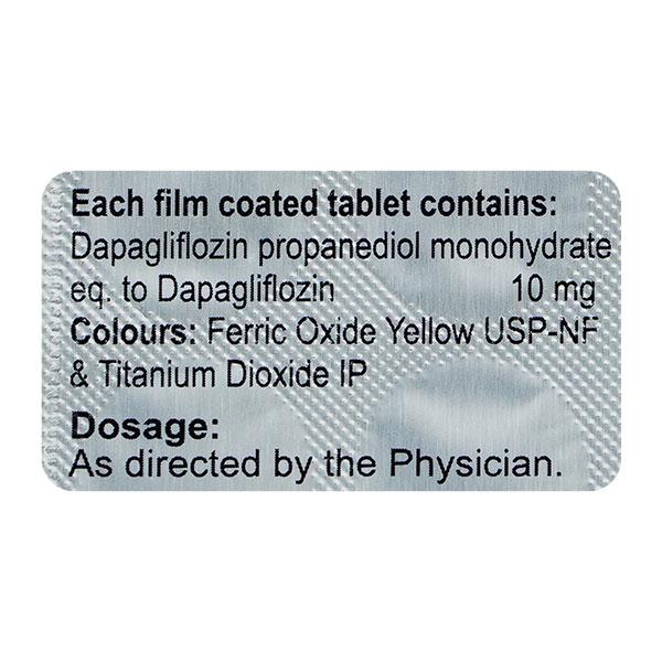 DAPAGAIN 10 Tablet 15's