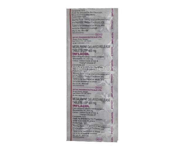 Inflacol Tablet 10'S