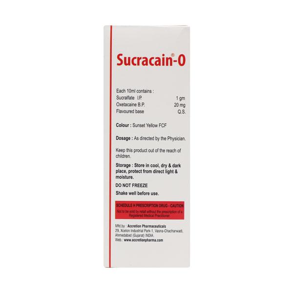 SUCRACAIN O Suspension 100ml
