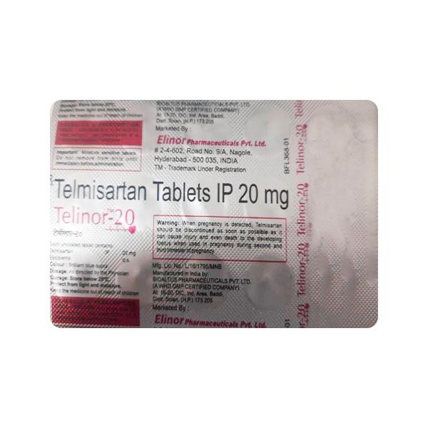 TELINOR 20 Tablet 15's