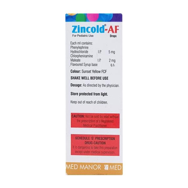 ZINCOLD AF Drops 15ml