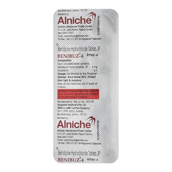 Benibuz 4mg Tablet 10'S