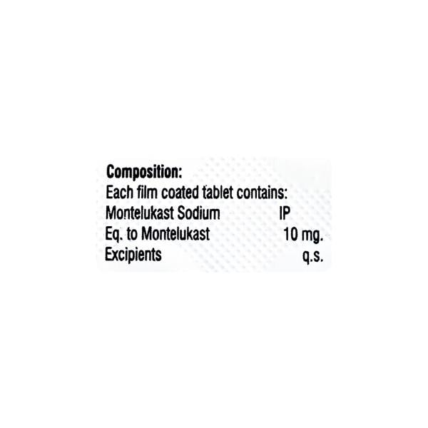 MONTU 10MG TABLET 10'S