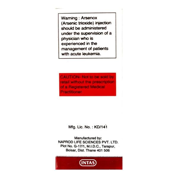 Arsenox 10mg Injection 10ml