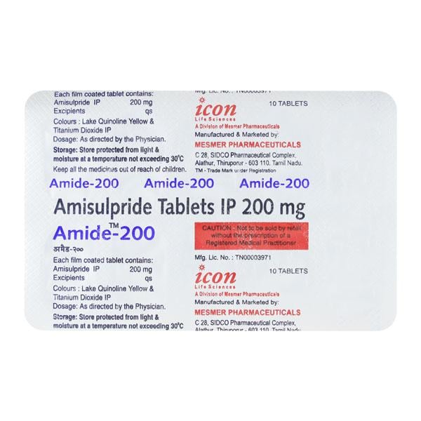 Amide 200mg Tablet 10'S