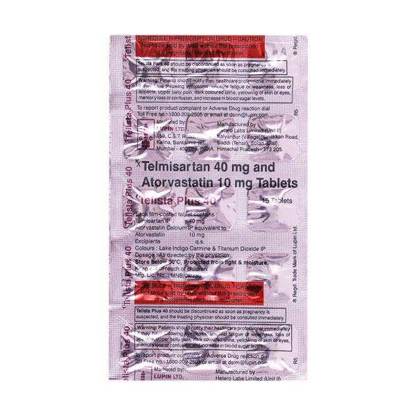 TELISTA PLUS 40 Tablet 15's
