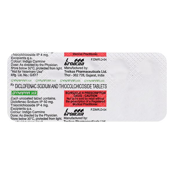 Dynapar MR Tablet 10'S