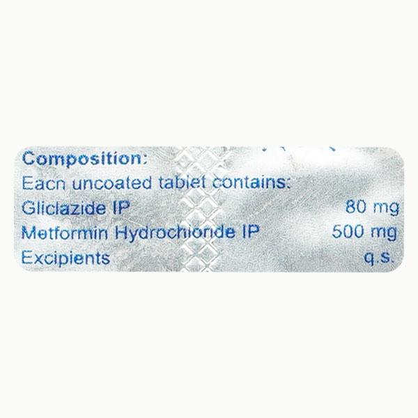 PRECLAZIDE M 80/500mg Tablet 10's