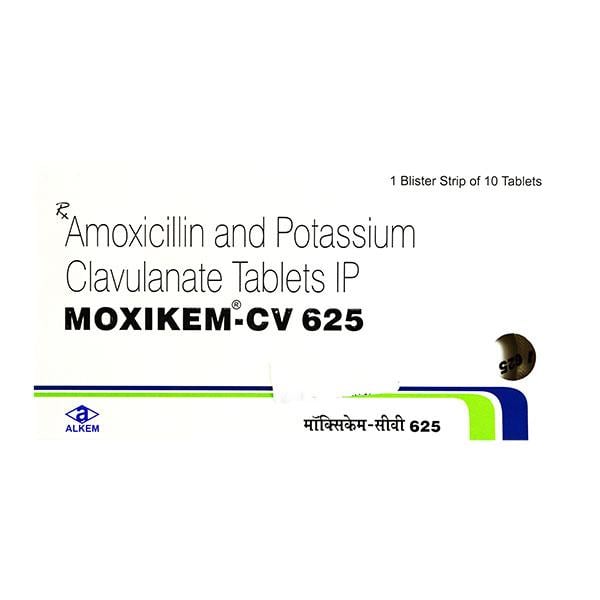 MOXIKEM CV 625 Tablet 10's