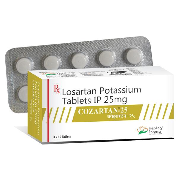 COZARTAN 25 Tablet 10's