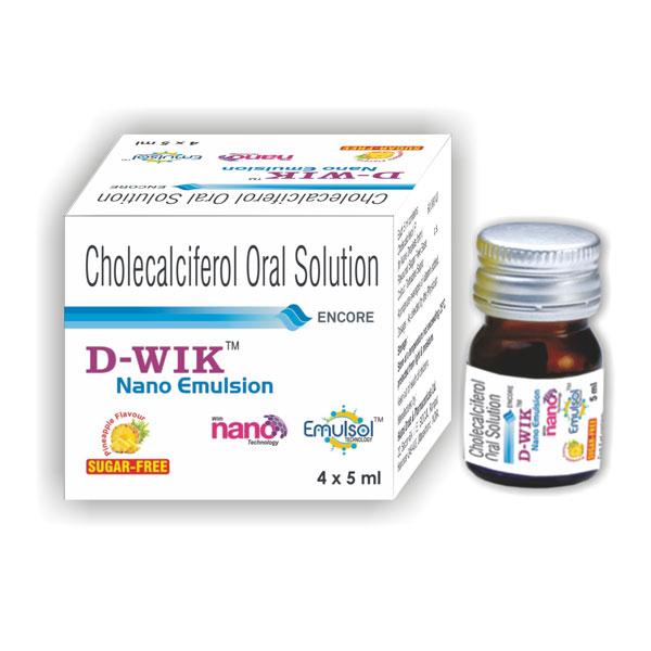 D WIK SUGAR FREE PINEAPPLE FLAVOUR NANO Emulsion 5ml