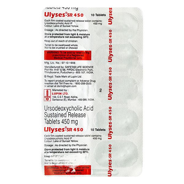 ULYSES SR 450mg Tablet 10's