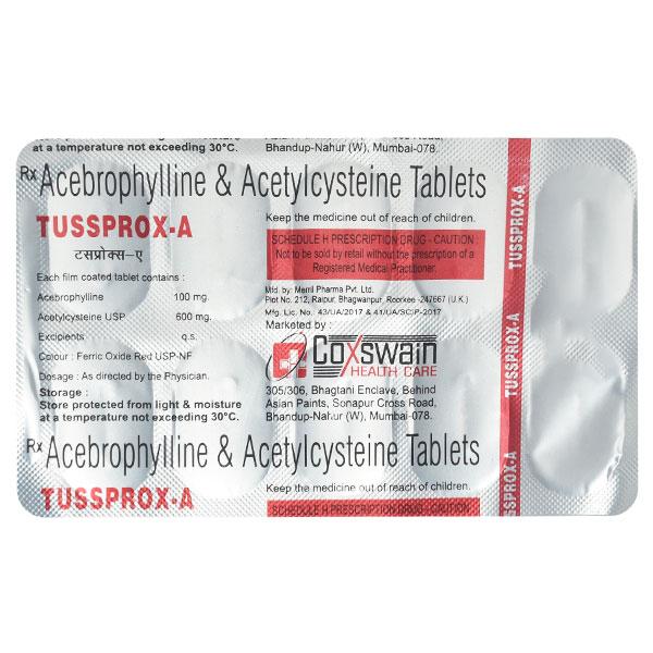 TUSSPROX A Tablet 10's