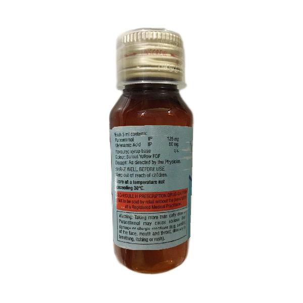 PACIMOL MF 125mg Suspension 60ml